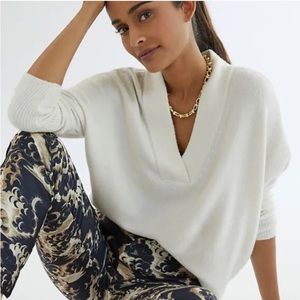 Anthropologie V Neck Sweater
